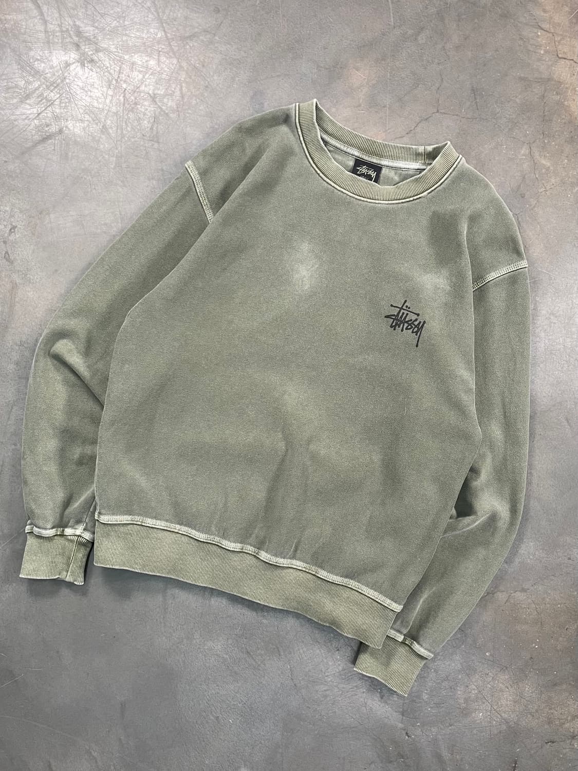 스투시 스탁로고 스웻셔츠 상품이미지4