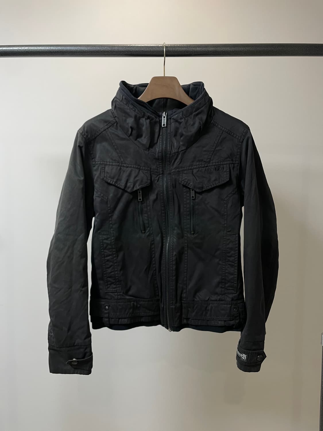 (XL) Buckaroo 버커루 하이넥 락시크 블루종 자켓 상품이미지1