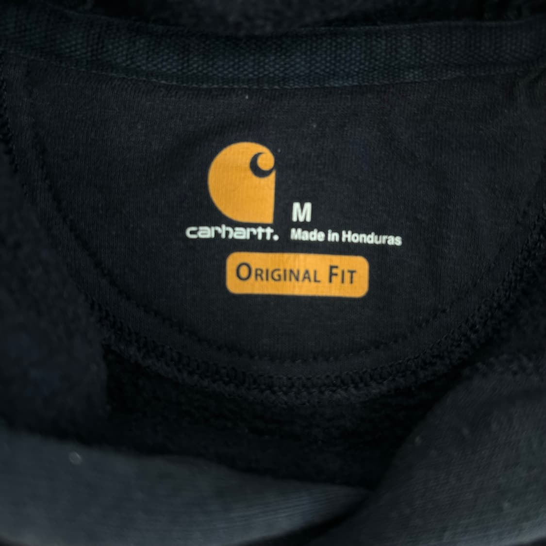 칼하트 오리지널 핏 네이비 후드티 상품이미지5