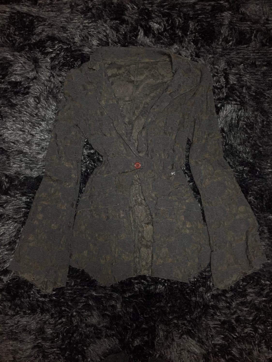 See through Texture jacket 상품이미지1