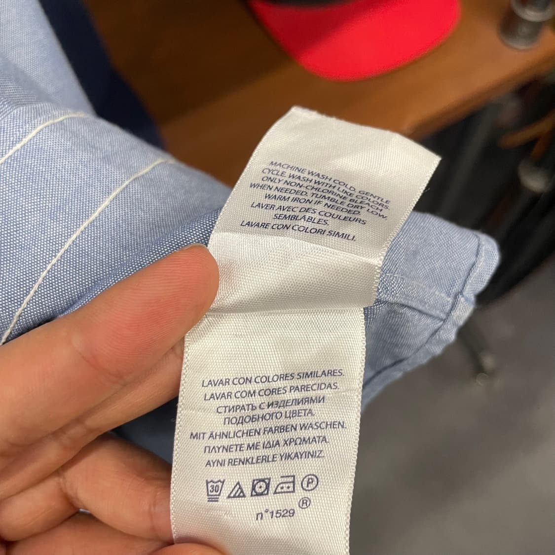폴로 랄프로렌 포니로고 코튼 반팔 셔츠 상품이미지9