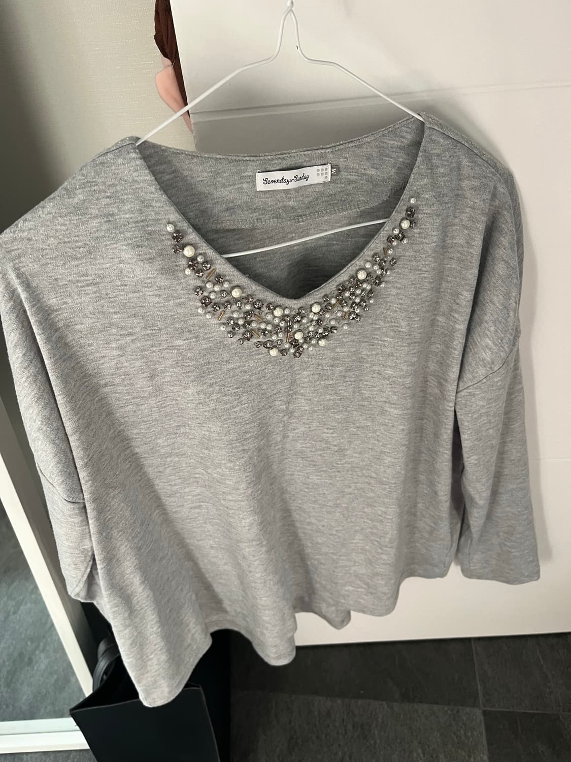 빈티지 진주 롱슬리브 상품이미지1