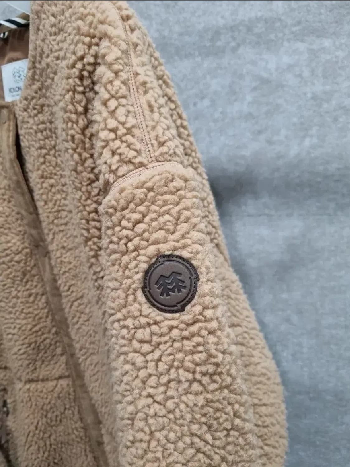 여성 100 코오롱 후리스 노카라 자켓 상품이미지6