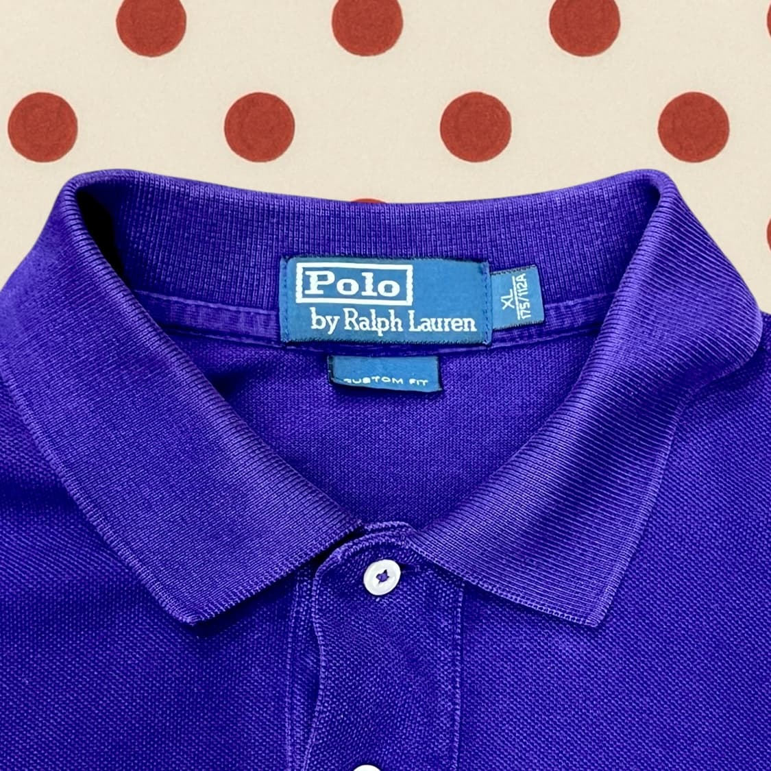 폴로 랄프로렌 빅포니 로고 롱슬리브 카라티 (XL) 상품이미지3