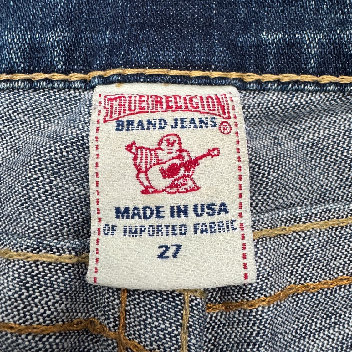 트루릴리전 Y2K 조이 부츠컷 데님팬츠 상품이미지7