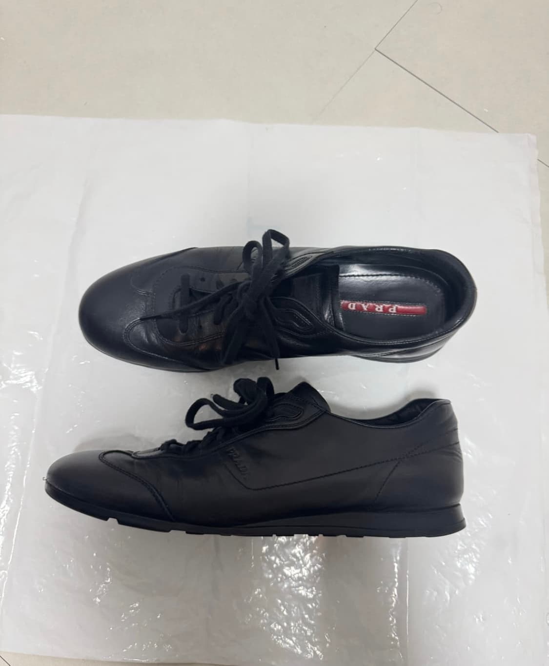 프라다 레더 스니커즈 275-280 상품이미지2