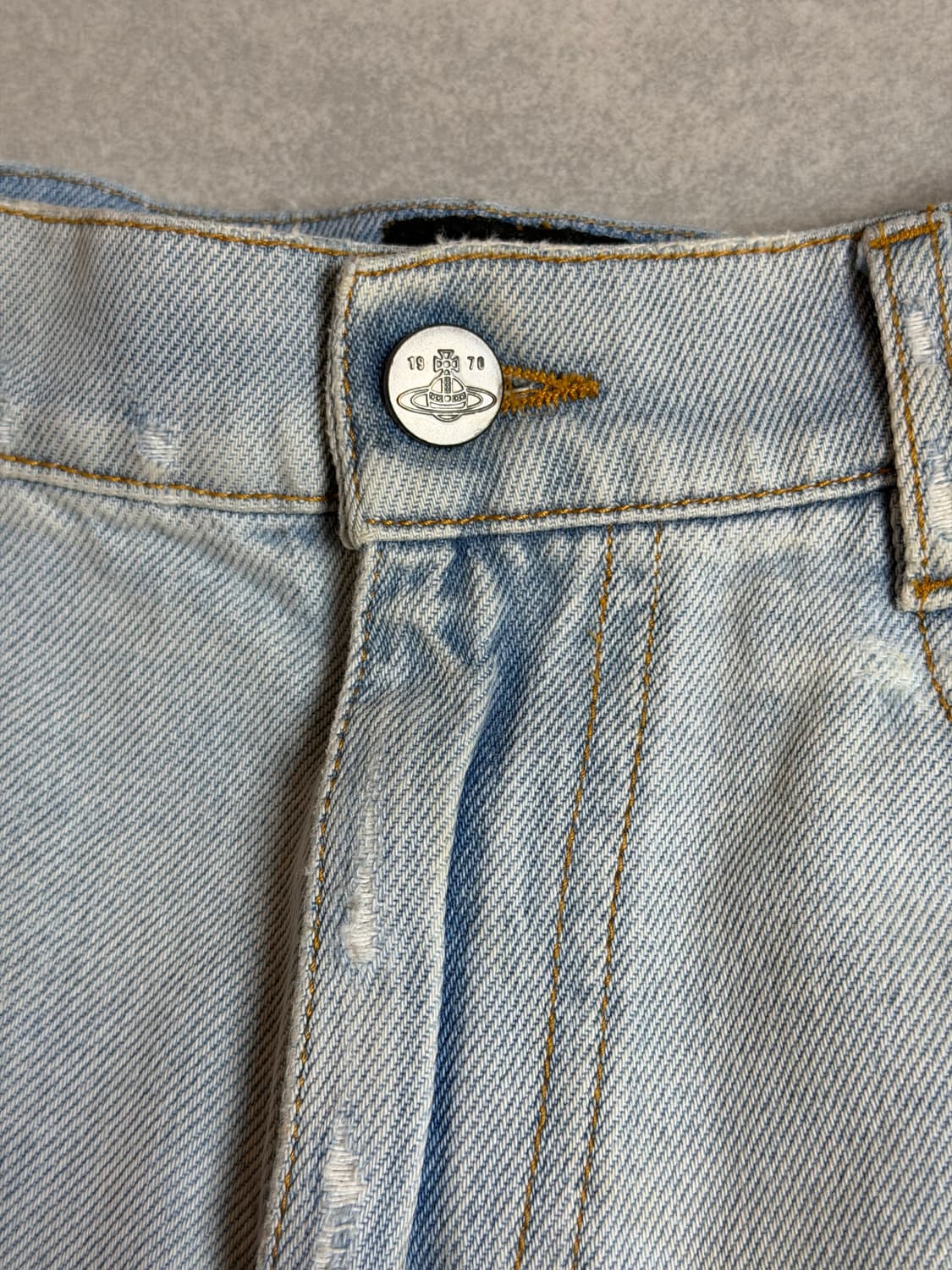 비비안웨스트우드 컷팅 데님 스커트 25 상품이미지3