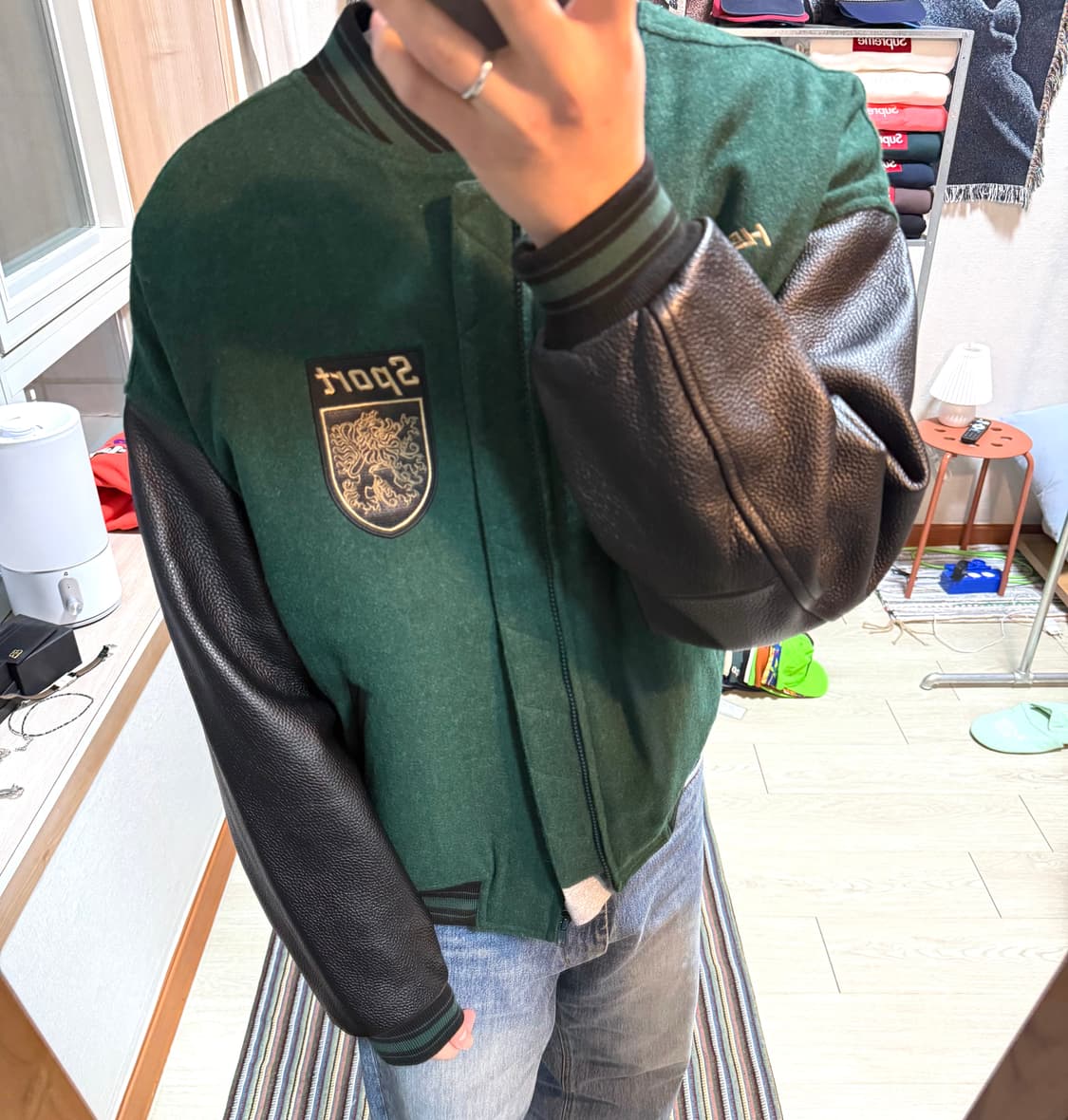 헤리티지플로스 바시티 자켓 상품이미지1