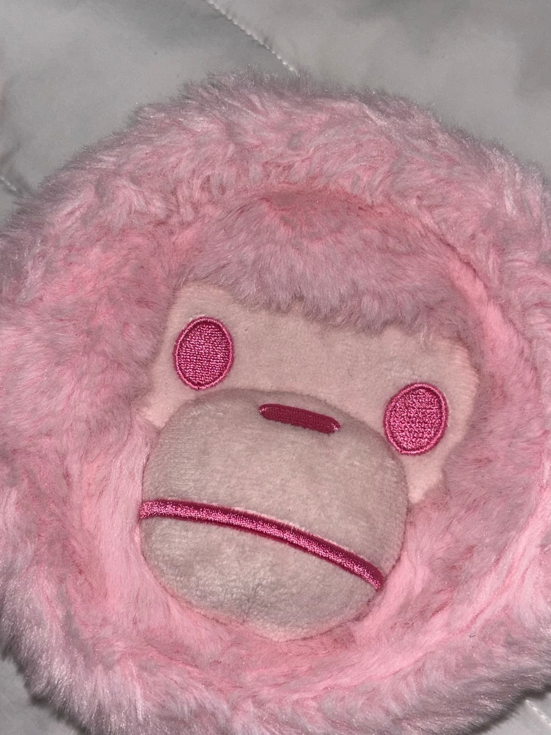 베이프 베이비마일로 플러시 핑크 크로스백 상품이미지4