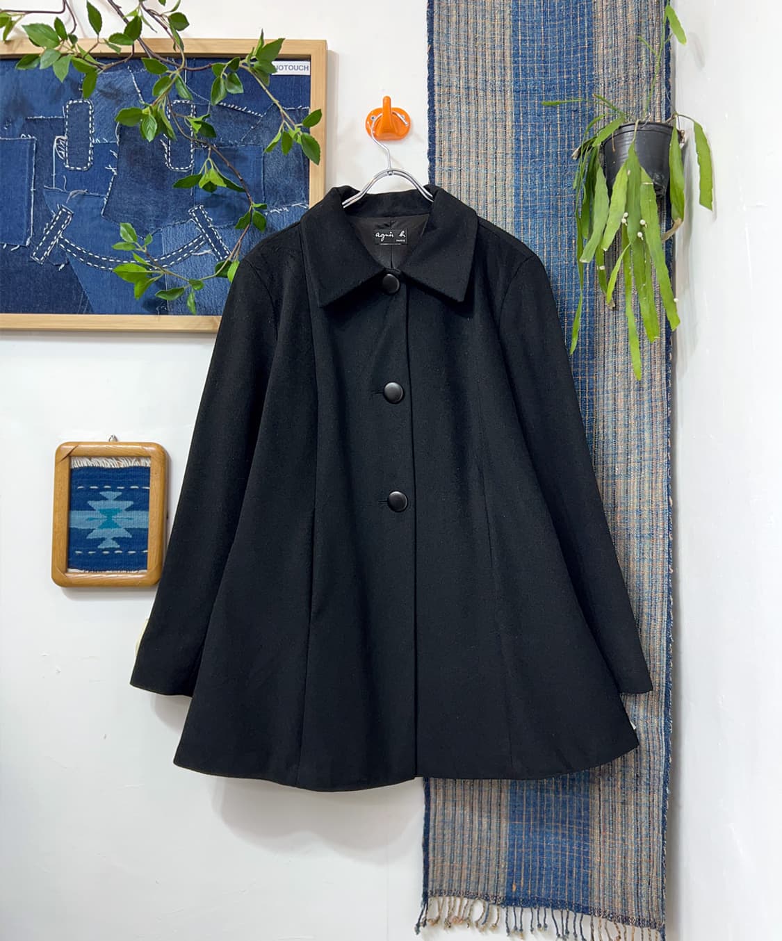 👧🏻AGNES B Paris  Flared Wool Coat 상품이미지1