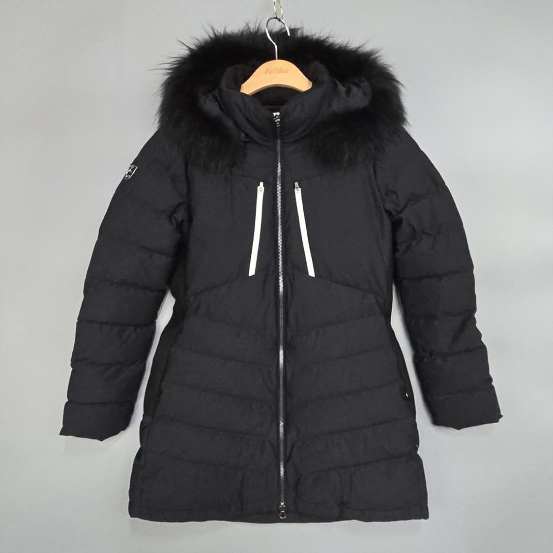 루이까스텔(Louis Castel) 퍼후드 롱 다운패딩 95 상품이미지1