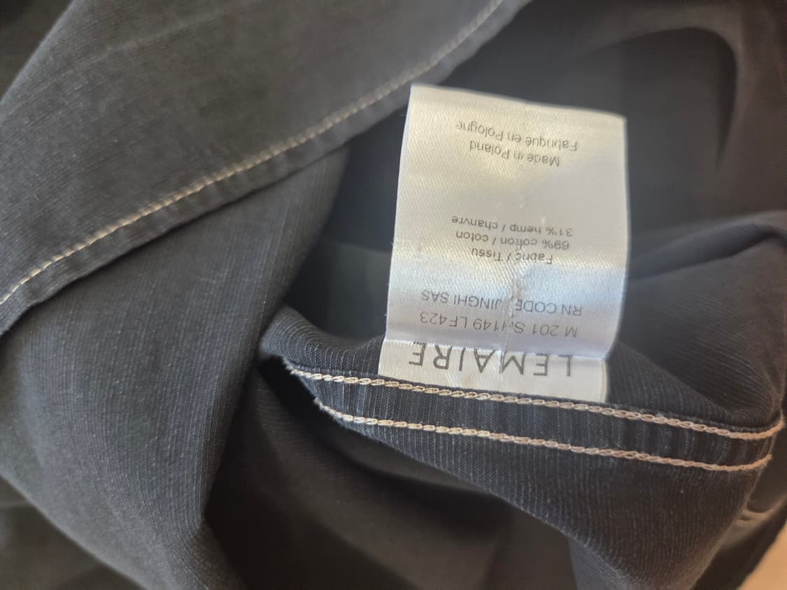 르메르 Convertuble Collar 셔츠 상품이미지5