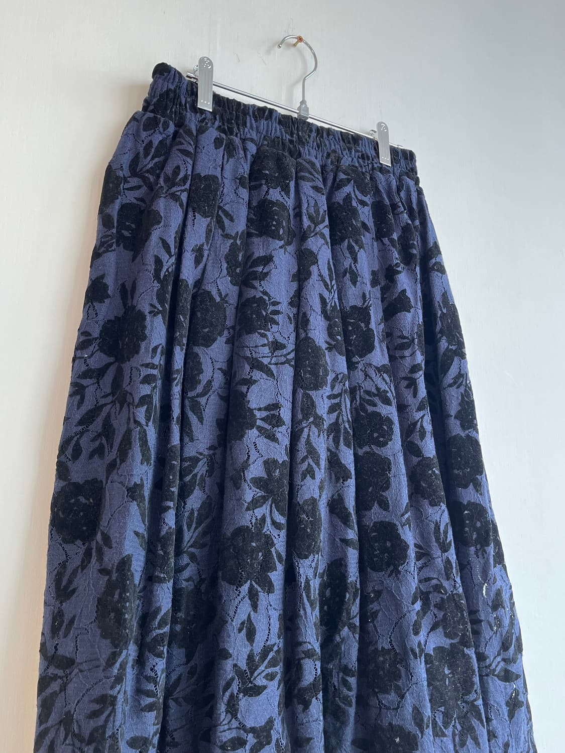 플라워 패턴 플레어 스커트 상품이미지2