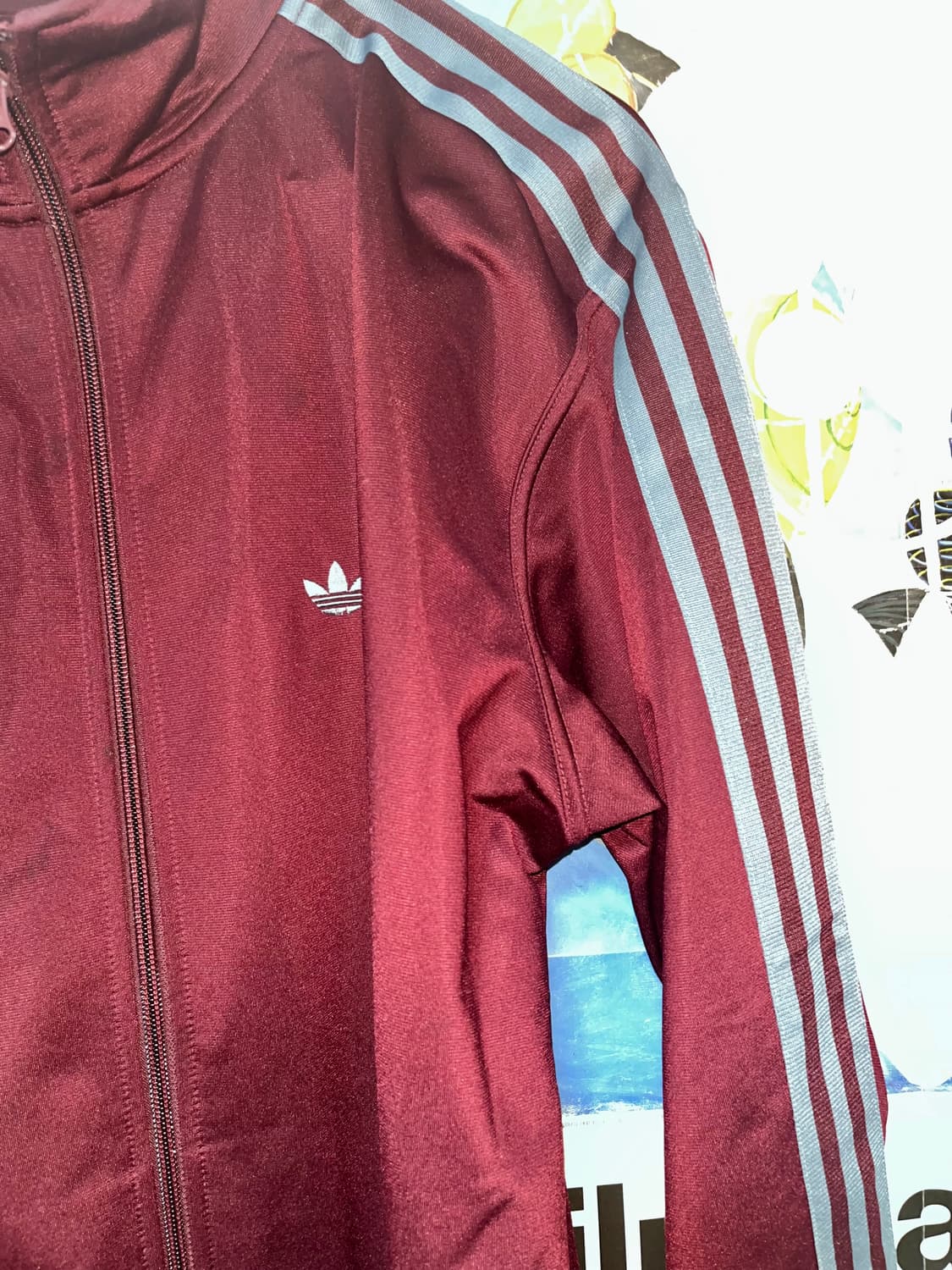 아디다스BB 트랙탑 마룬 IN1000 (베켄바우어) 상품이미지3