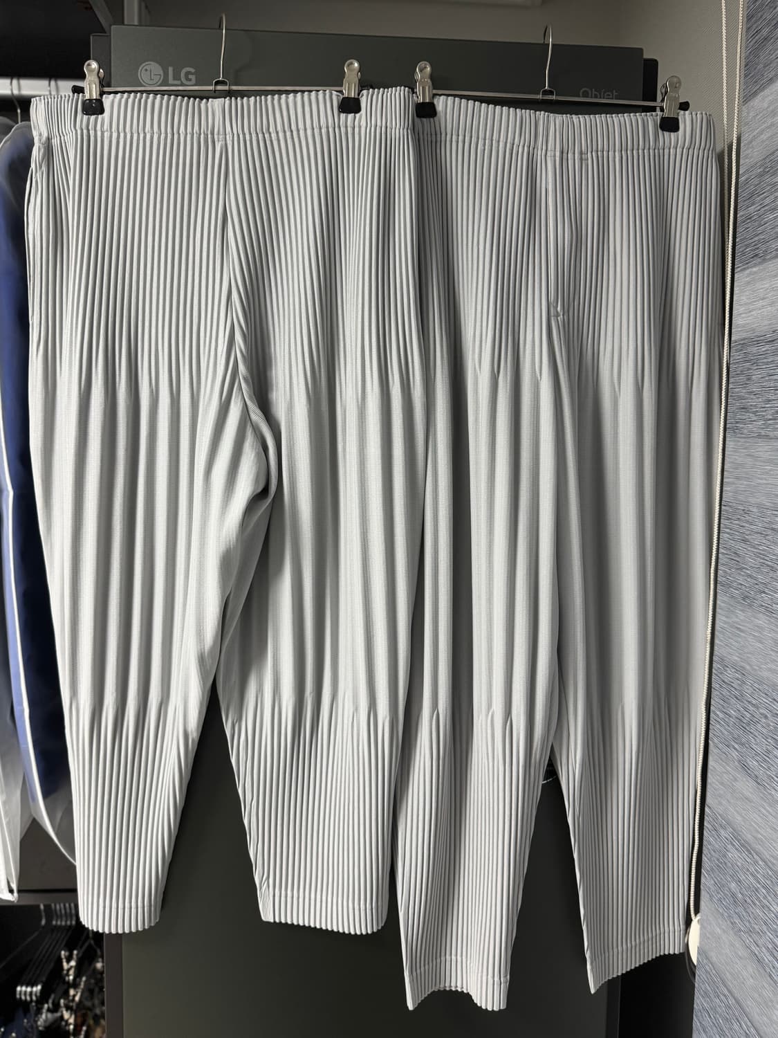 옴므플리세 베이식 팬츠 ( 롱 / 크롭 ) 상품이미지5