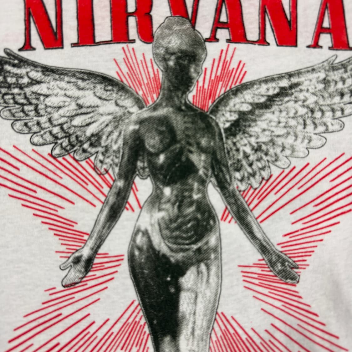 빈티지 90s Nirvana In Utero 너바나 인 유테로 티셔츠 상품이미지7