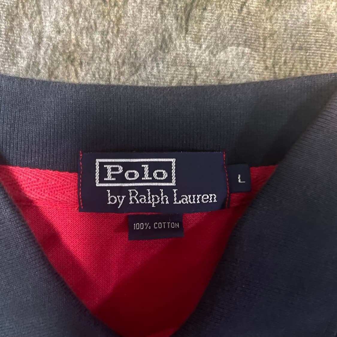 폴로 랄프로렌 빈티지 잉글랜드 빅포니로고 반팔카라티 L 상품이미지3