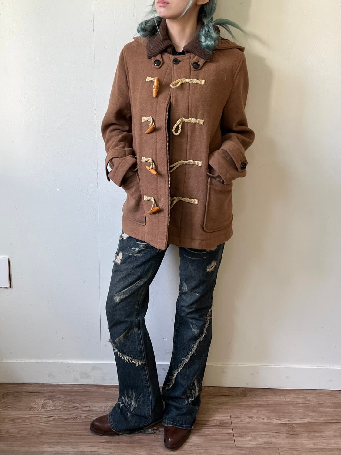 ANTI-LABEL JEAN 더블 코트 상품이미지4