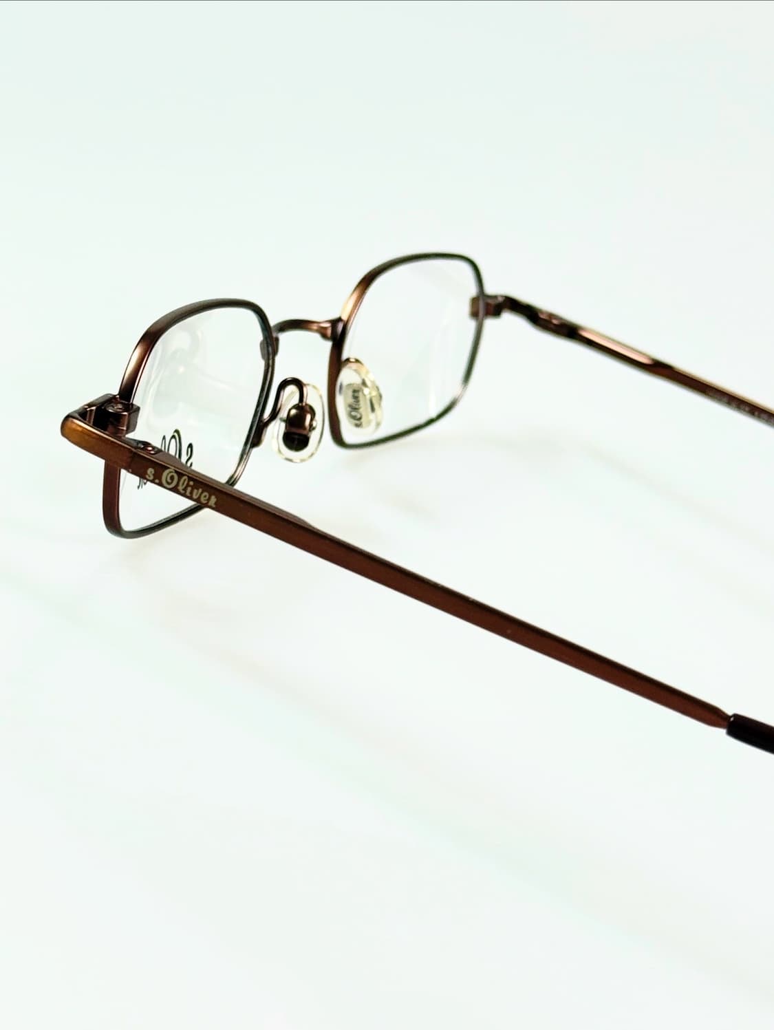 90s 독일제 s.Oliver 슬림 스퀘어 빈티지 안경 상품이미지4