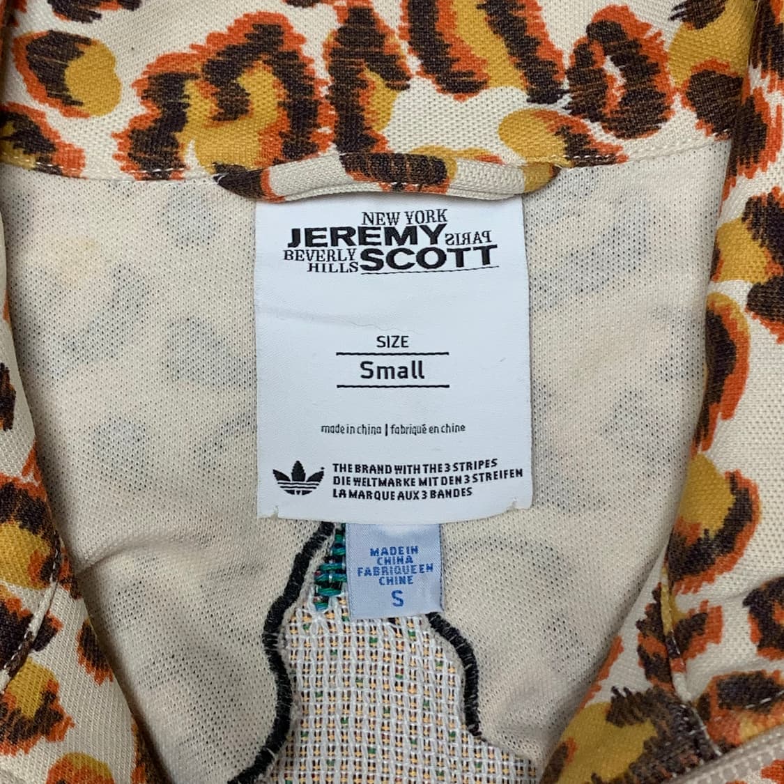 아디다스 x 제레미스캇 레오파드 어택데미지 트랙탑 상품이미지4