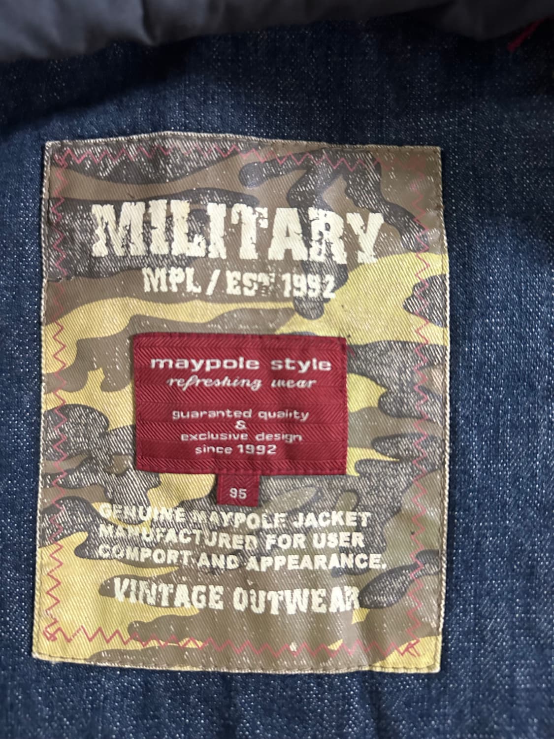 Military Denim Field Jacket 밀리터리 데님 필드 자 상품이미지6