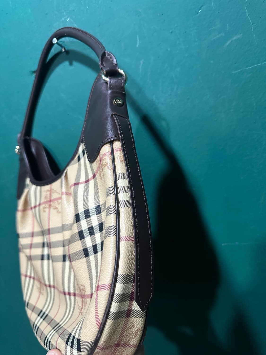 버버리 노바체크 호보백 상품이미지3