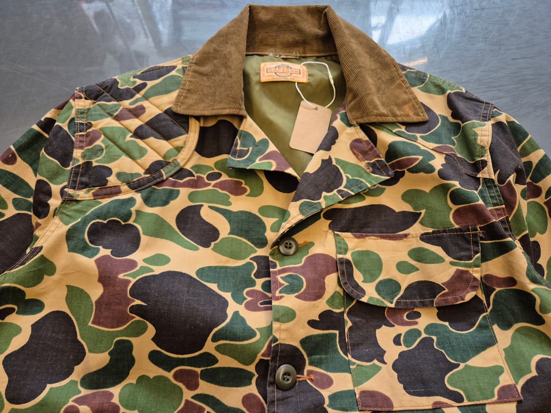 80s SAFTBAK 덕 카모 헌팅 자켓 상품이미지4