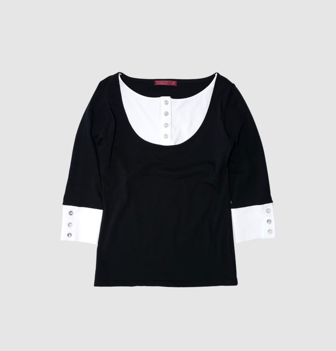 인앤양인하모니 레이어드 탑 블랙 상품이미지2