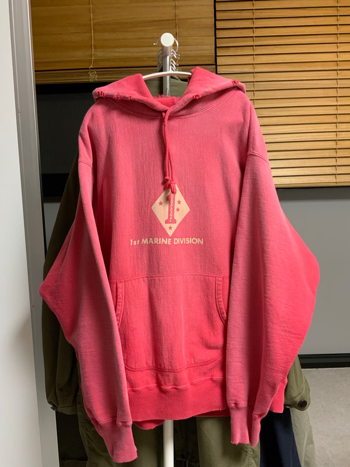 바우와우 1st MARINE DIVISION 후디 상품이미지1