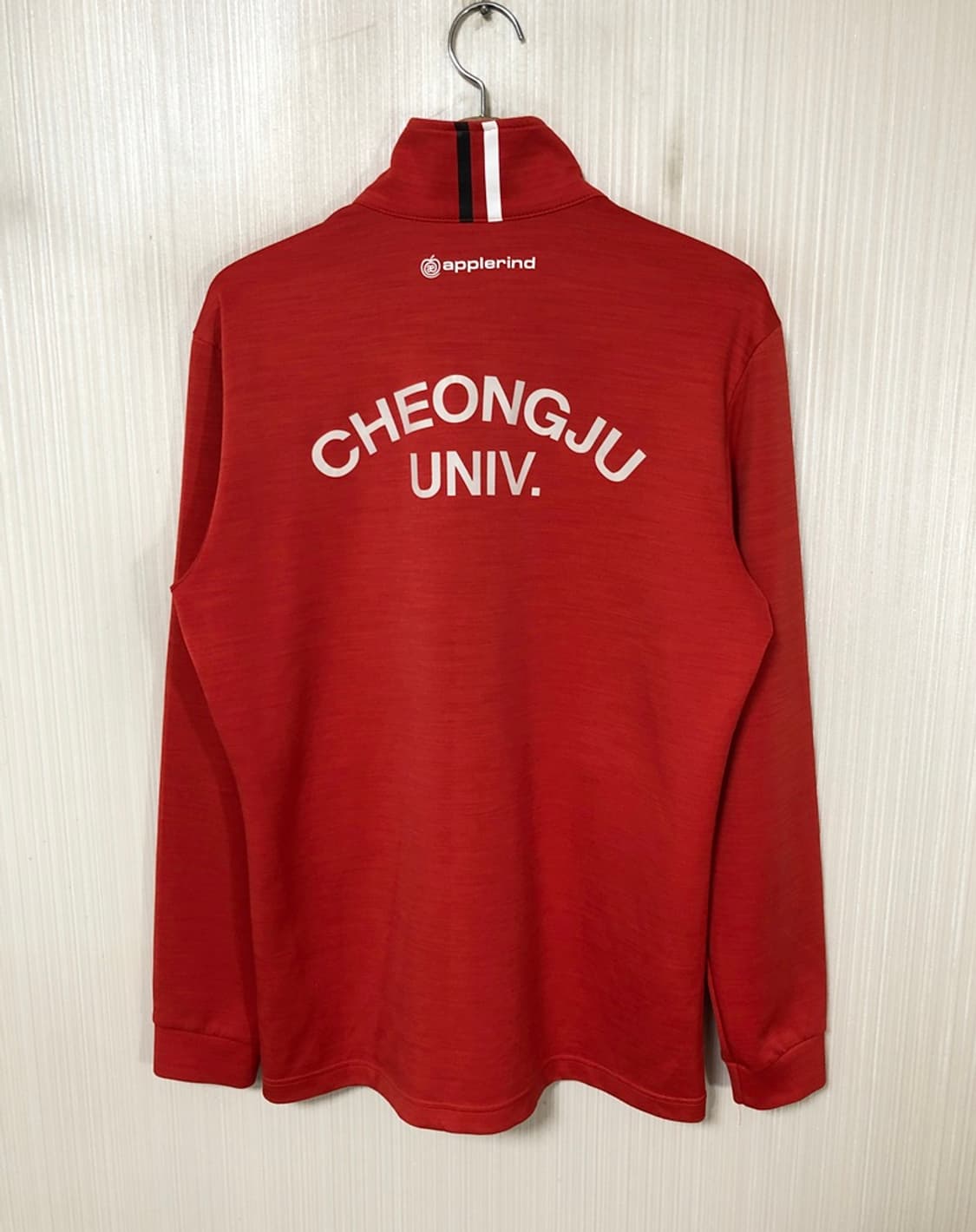 애플라인드 청주대학교 축구부 선수실착 트레이닝자켓/트랙슈트 100 #7 상품이미지8