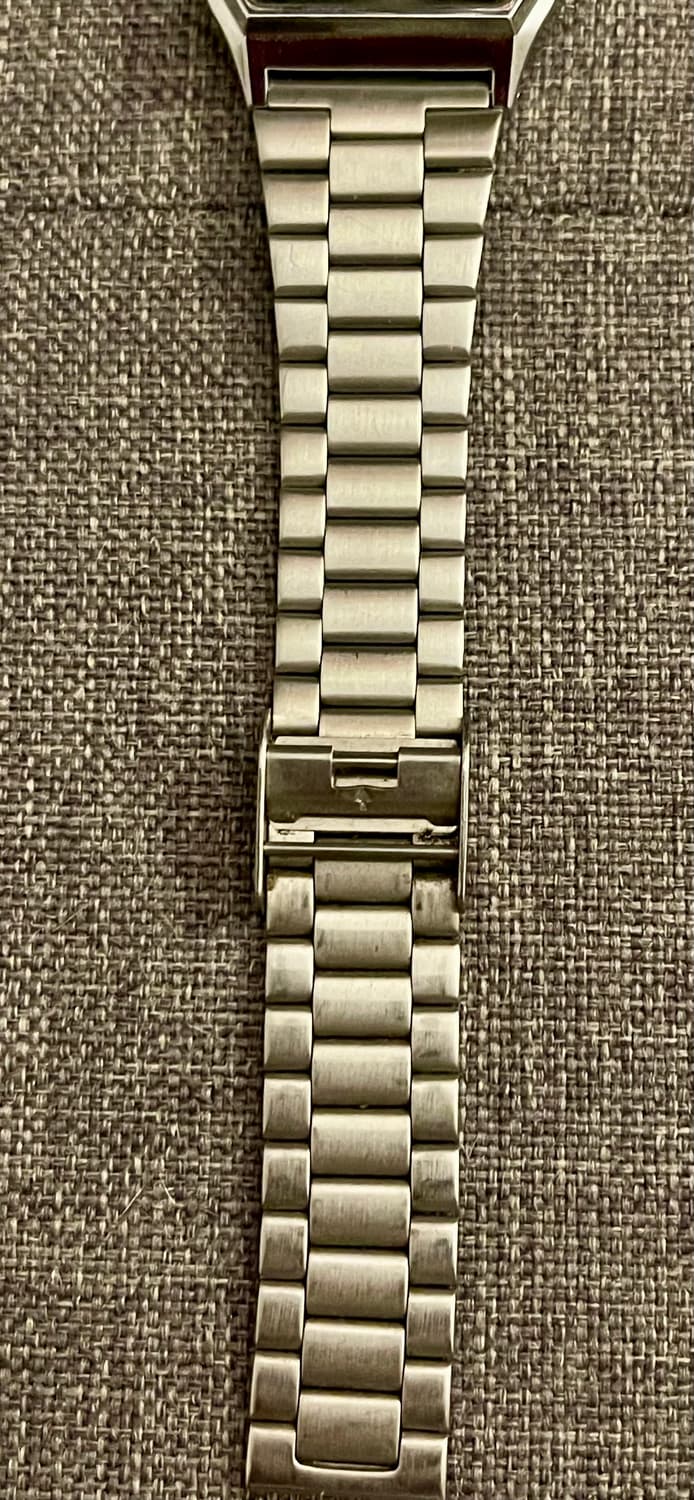 CASIO 카시오 아나디지 AQ-230/실버 블랙  상품이미지5