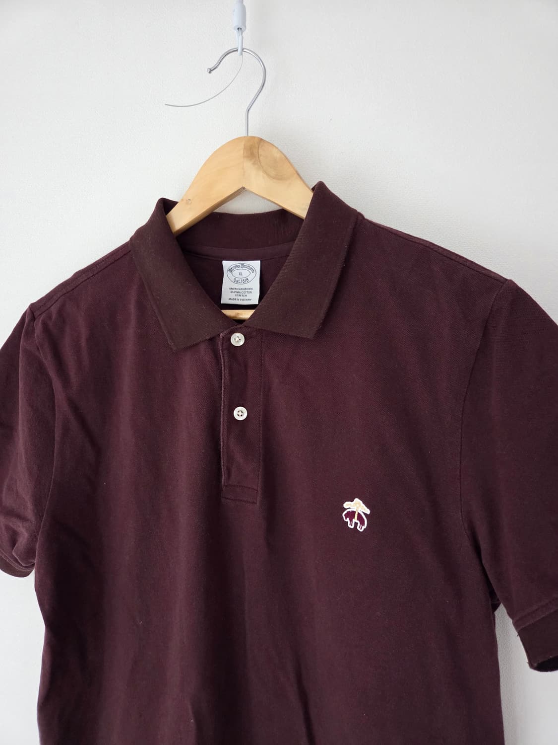 브룩스브라더스 와인 반팔카라티(100사이즈) 상품이미지4