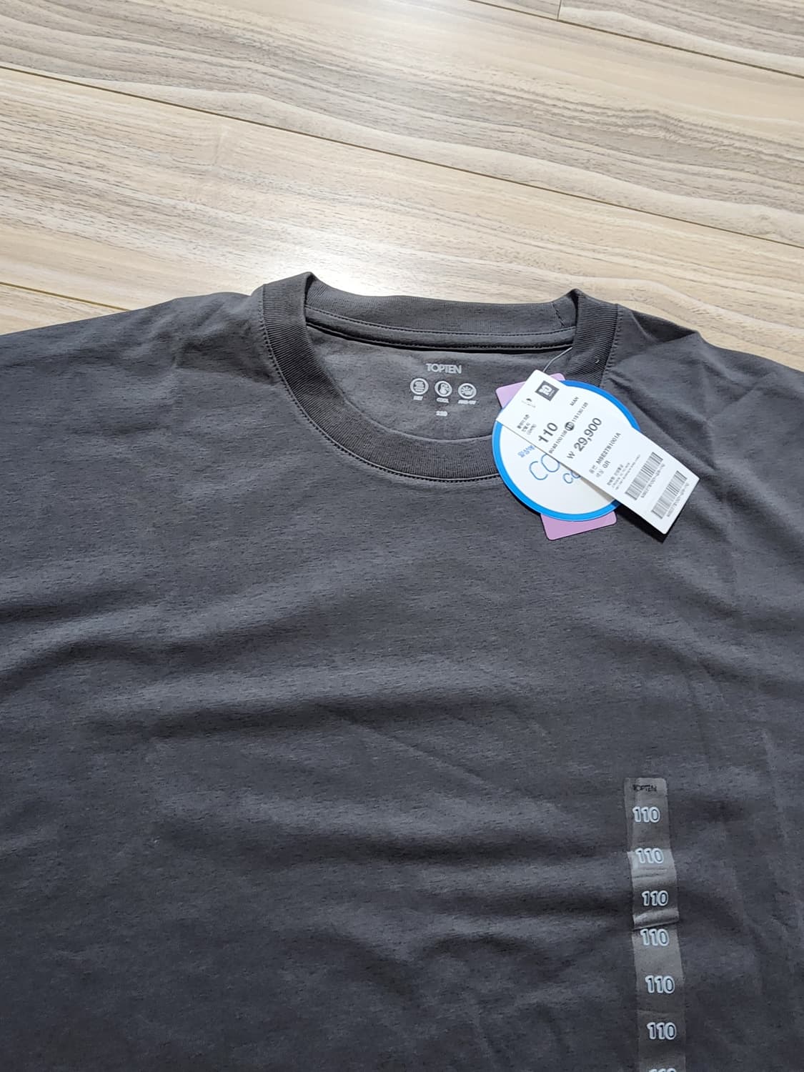 탑텐쿨에어반팔티셔츠그레이110 상품이미지4