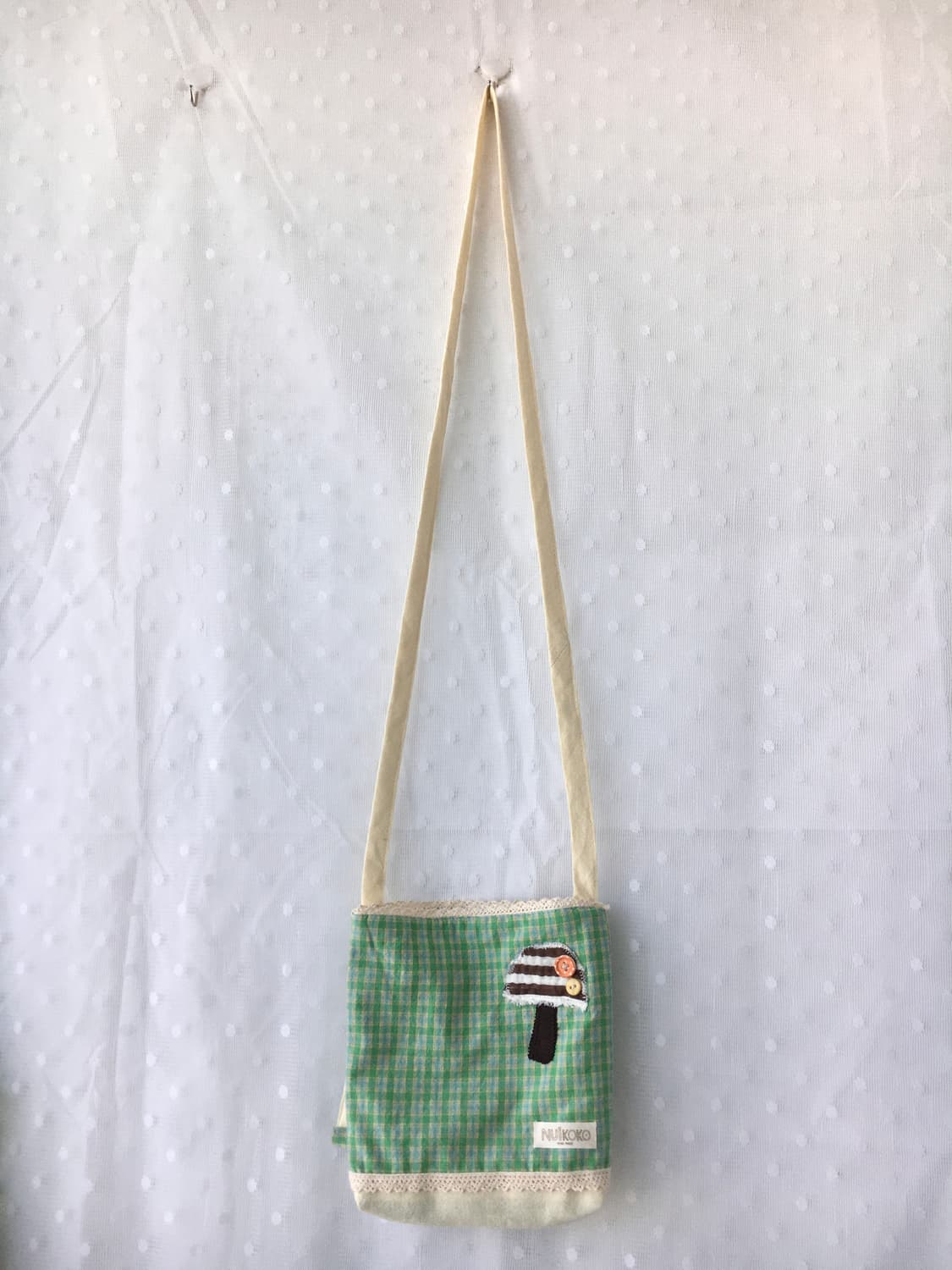 [HAND MADE] 핸드메이드 패치워크 미니 크로스백 모리걸 상품이미지4