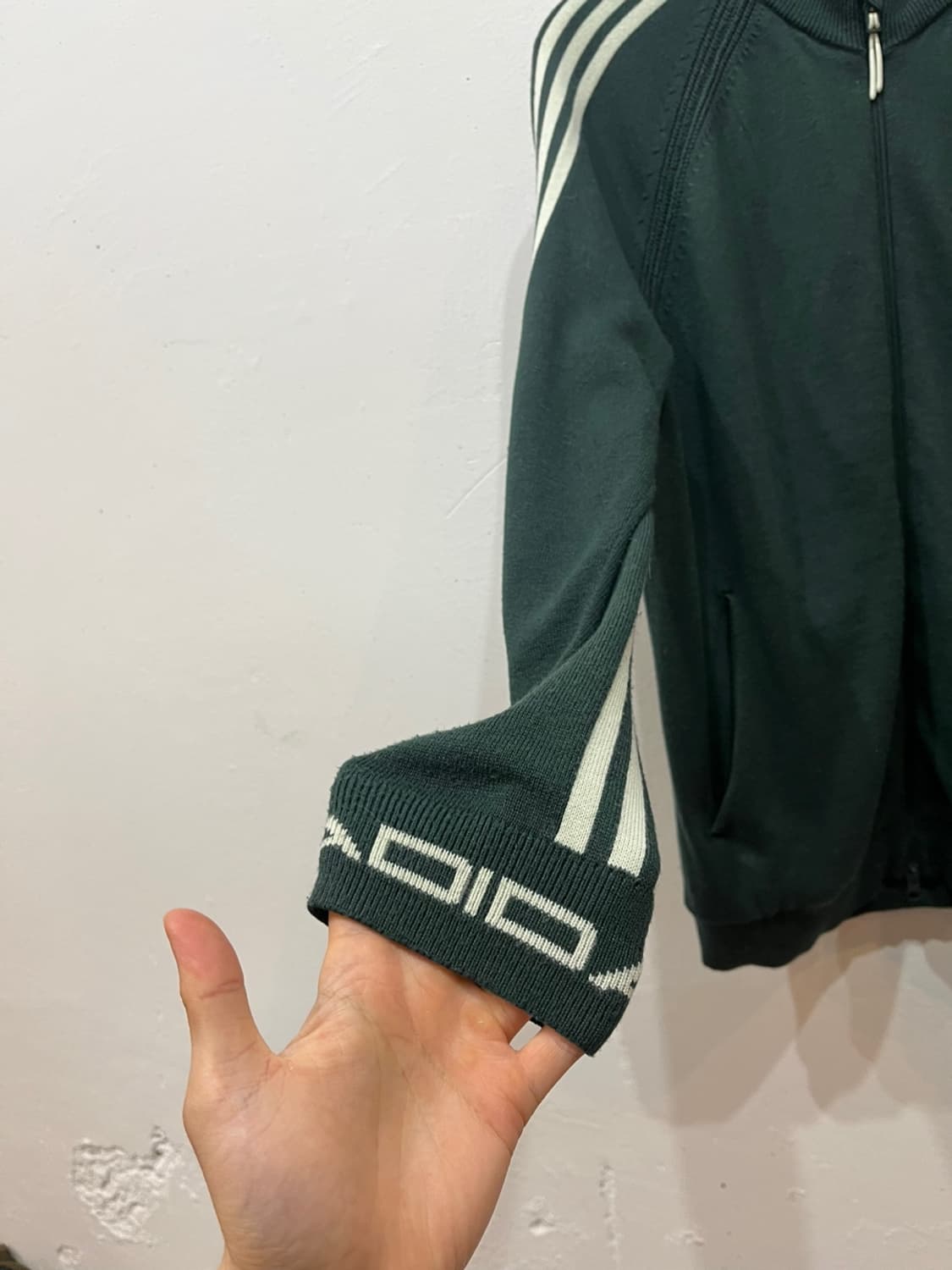 아디다스 삼선 니트집업  상품이미지4