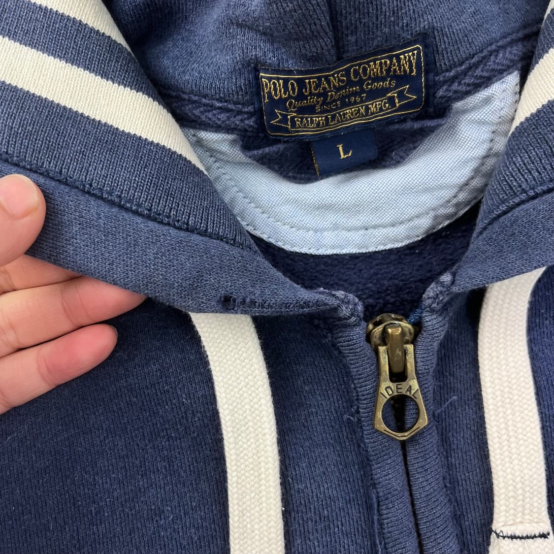 100 폴로랄프로렌 진스 컴퍼니 자수 후드집업 상품이미지4