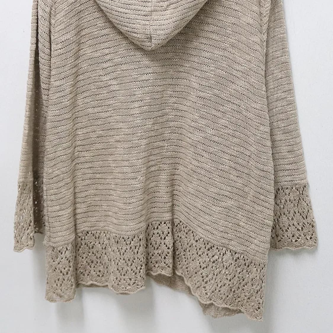 메이플 필 모리룩 레이스 후드가디건 61713 상품이미지8