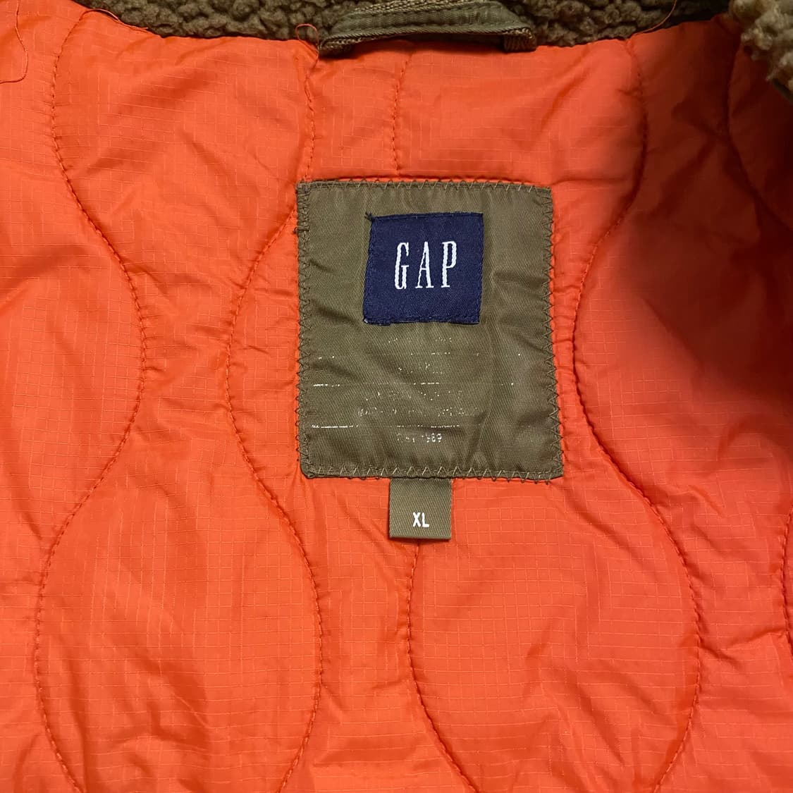🌊90's GAP N-3B Parka 상품이미지9