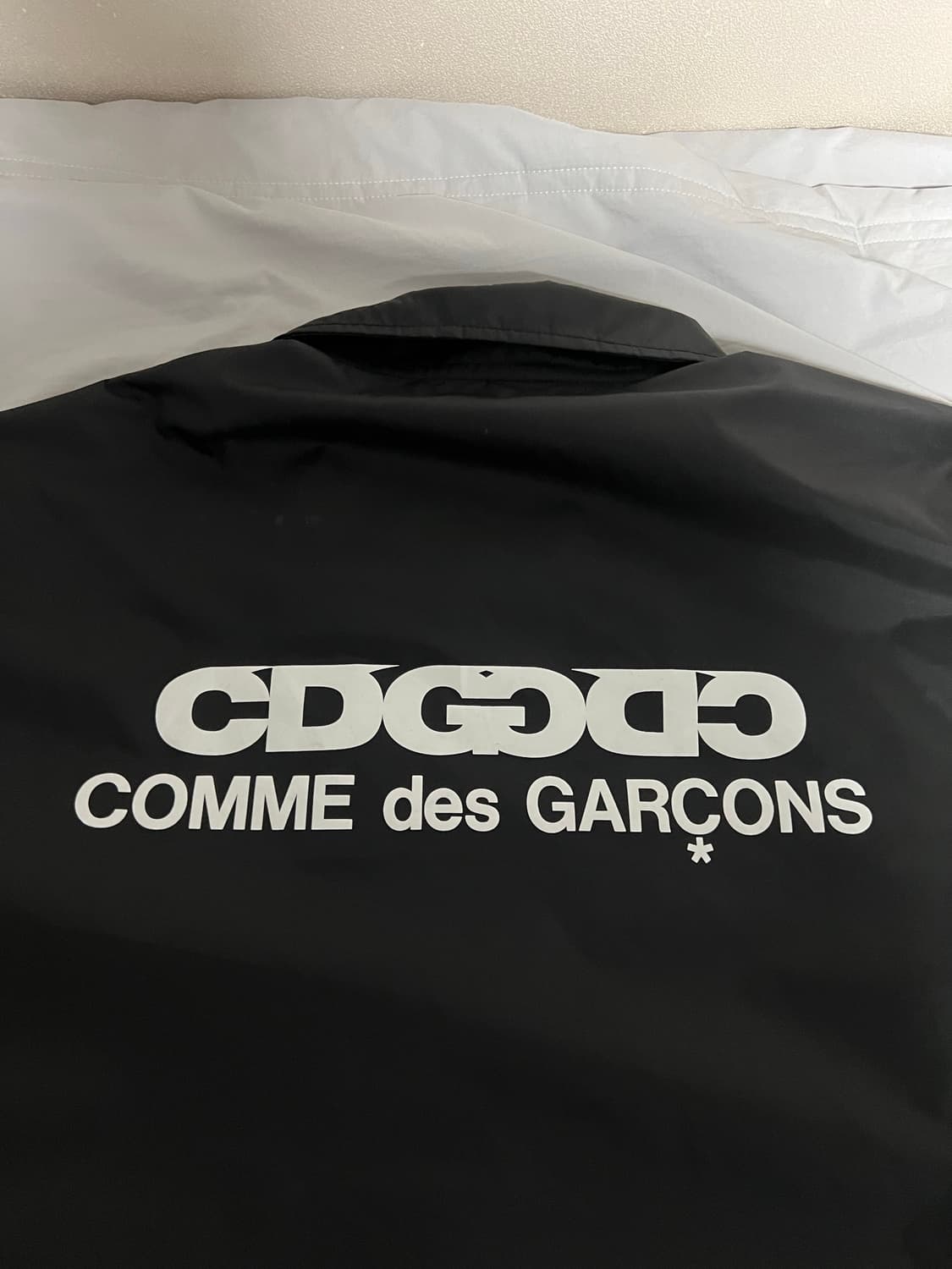 (XL) 꼼데가르송 cdg 코치 자켓 블랙 상품이미지3