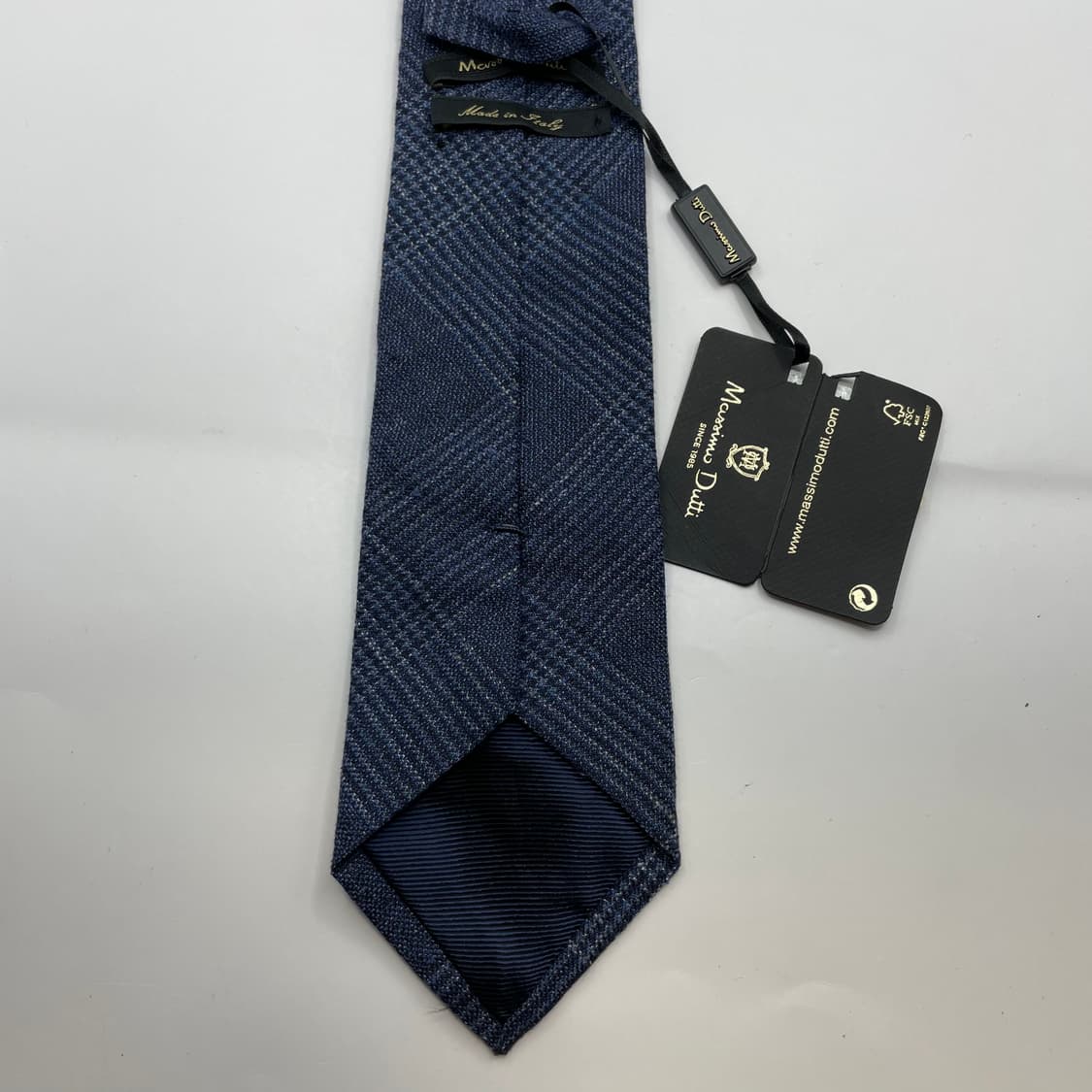 806) (MASSIMO DUTTI) 마시모뚜띠 패턴 넥타이 미사용 상품이미지2