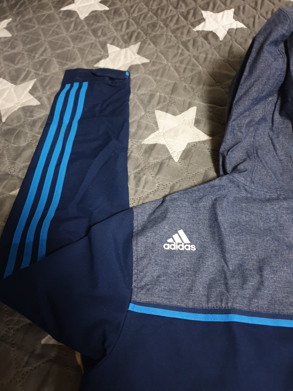 아디다스 레알마드리드 EU챔스 올 웨더 바람막이 자켓 (L) 상품이미지3