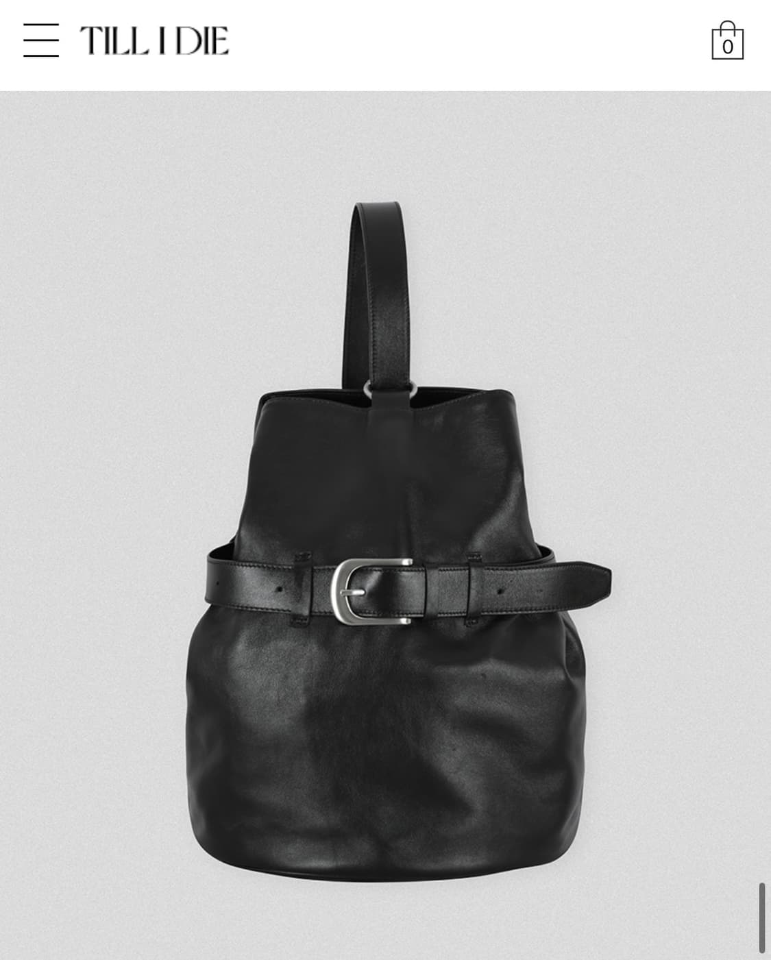 벨트레더백 / 숄더백(w컨셉 23만원 판매중) 상품이미지4