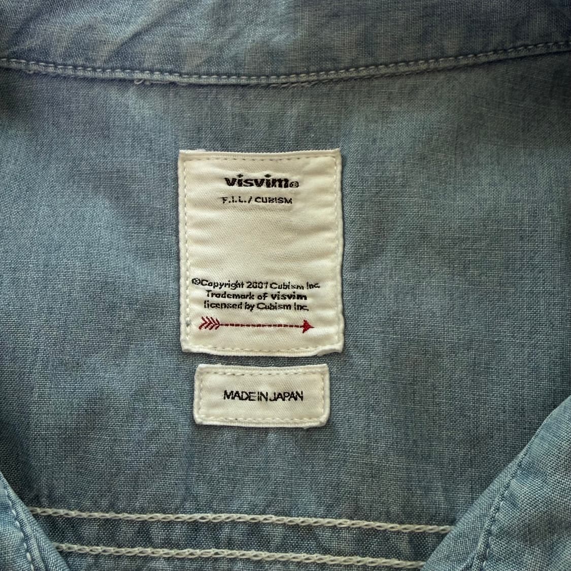 비즈빔 GRAND RIVER L/S 샴브레이 셔츠 상품이미지6