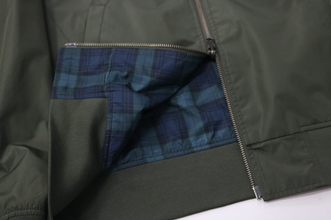 Nano Base 나노베이스 리버시블 체크 항공점퍼 MA-1 (L) 상품이미지4