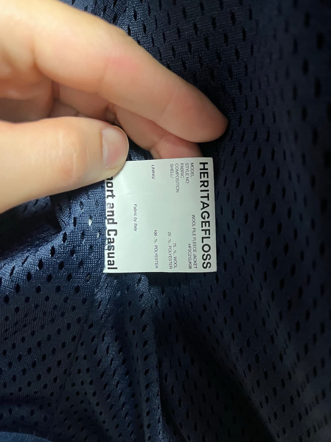 [헤리티지플로스] WOOL PILE FLEECE JACKET 상품이미지8