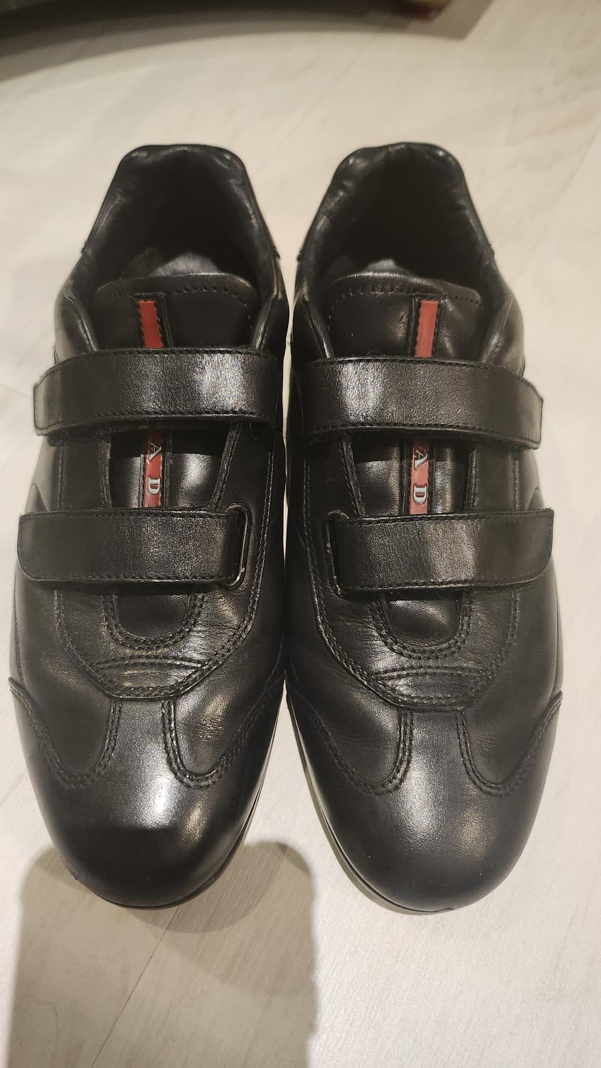 프라다 블랙 벨크로 스니커즈 36.5 상품이미지3