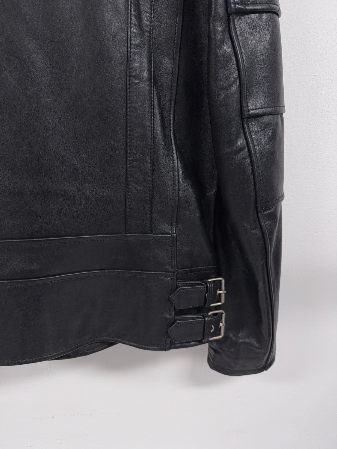 [N][105]뉴지 램스킨 라이더 자켓 상품이미지8