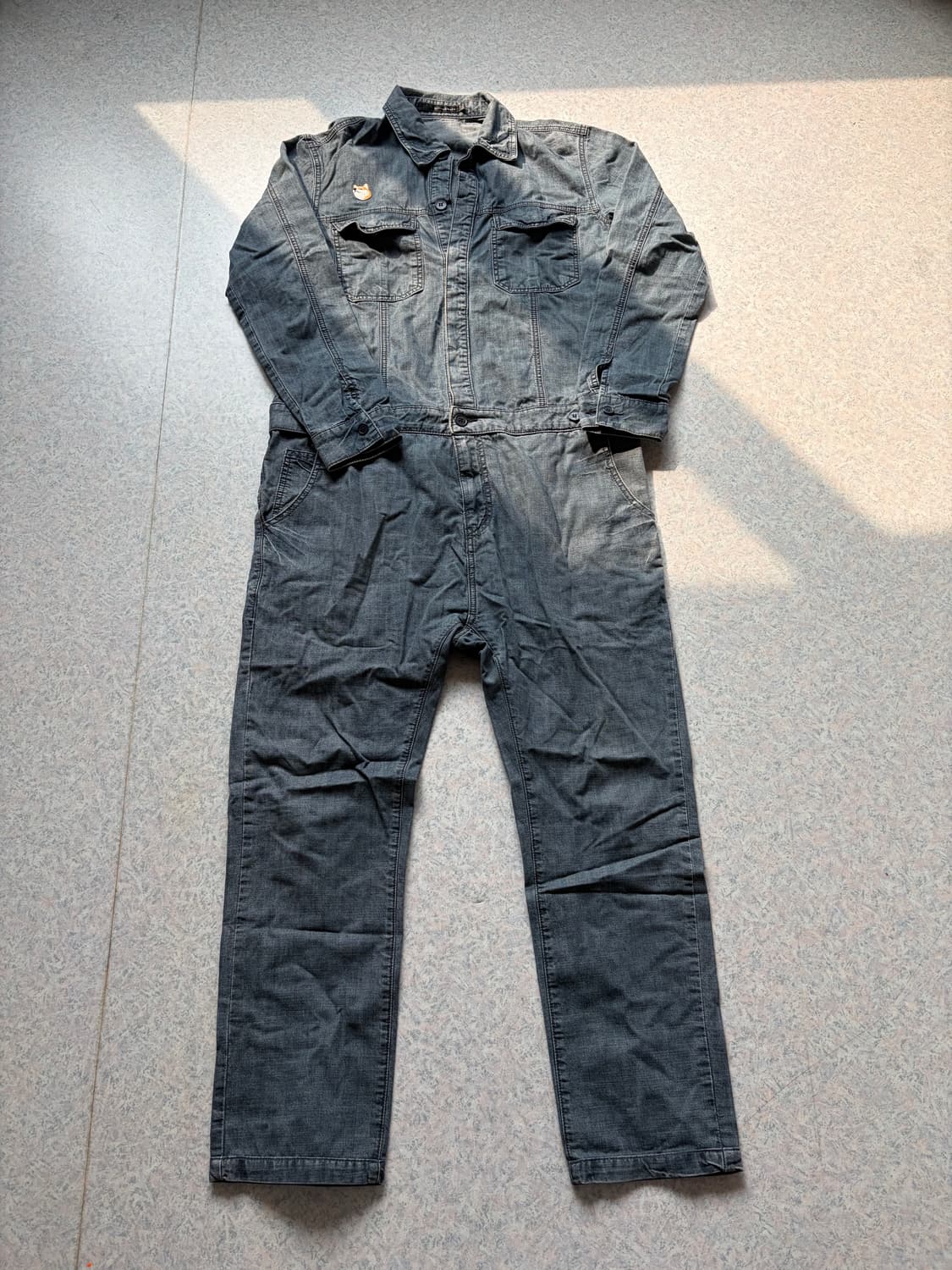 카이아크만 커스텀 데님 점프수트 상품이미지1