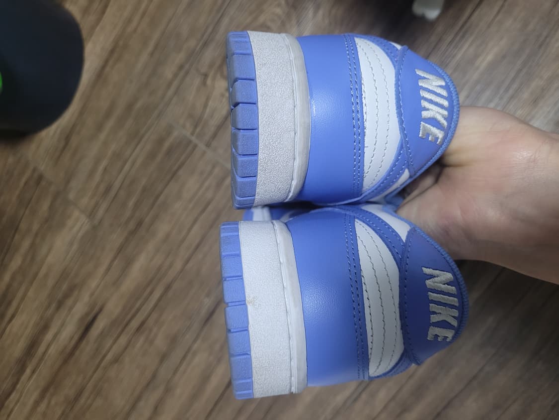 나이키 덩크로우 레트로화이트 폴라 블루 상품이미지3