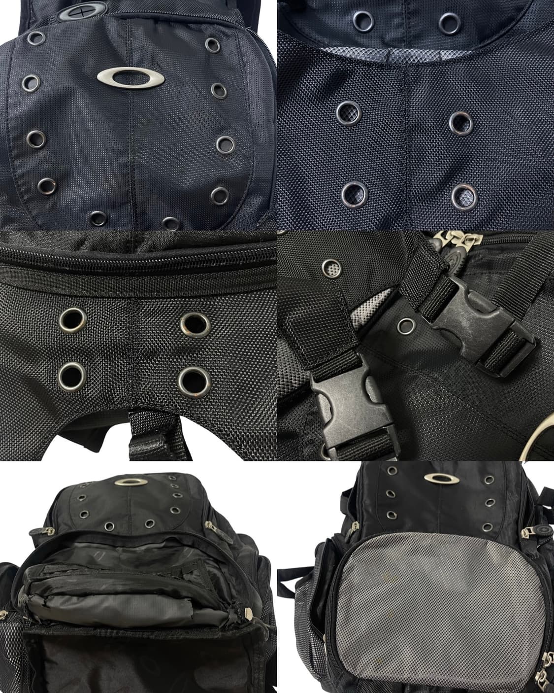 OAKLEY 오클리 빈티지 유틸리티 테크웨어 백팩 가방 블랙 상품이미지9